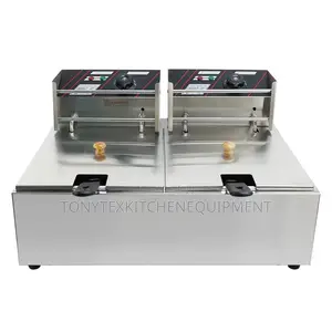 Photo - Electric Fryer 2basket 8l+8l