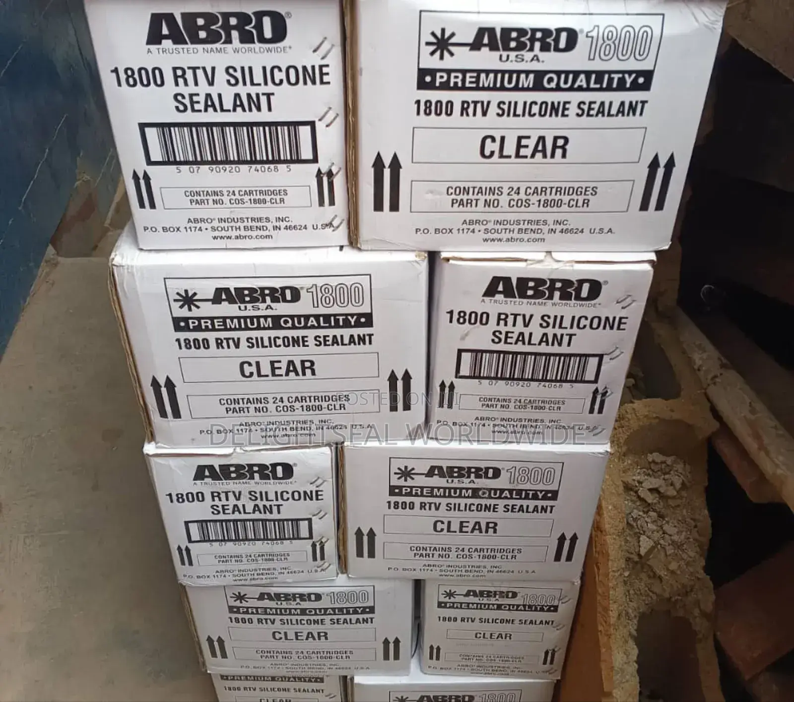 Abro Silicone Sealant