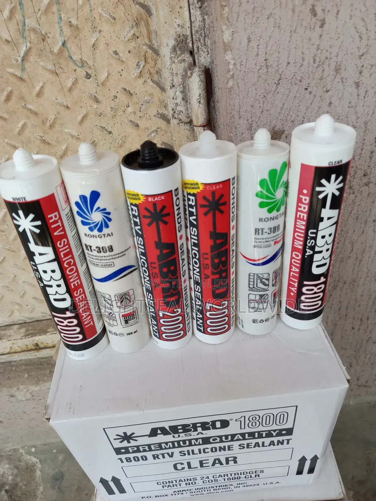 Abro Silicone Sealant