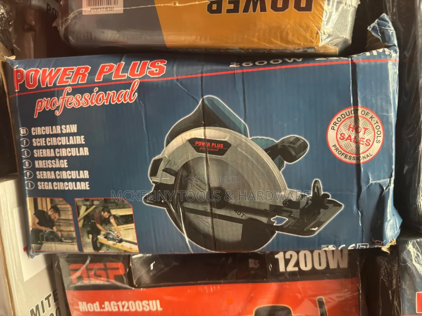 Proffesional Circular Machine 9" Power Plus