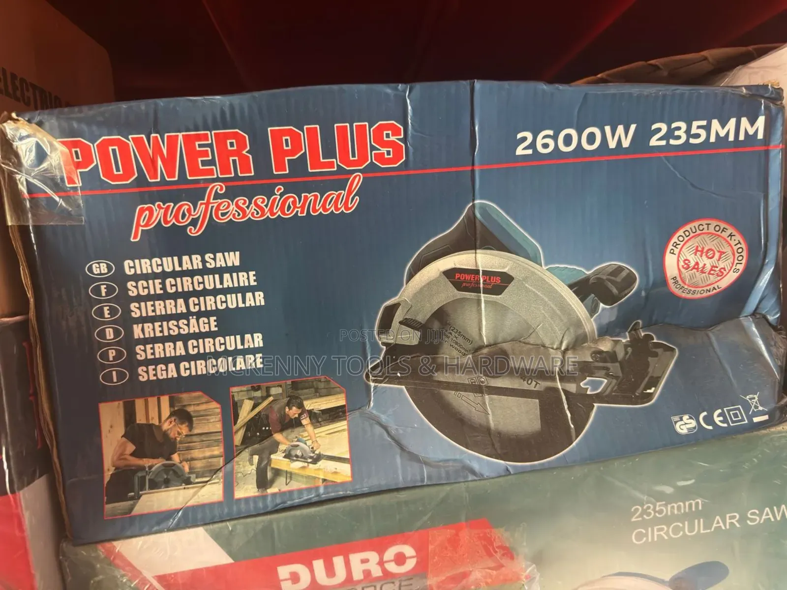 Proffesional Circular Machine 9" Power Plus