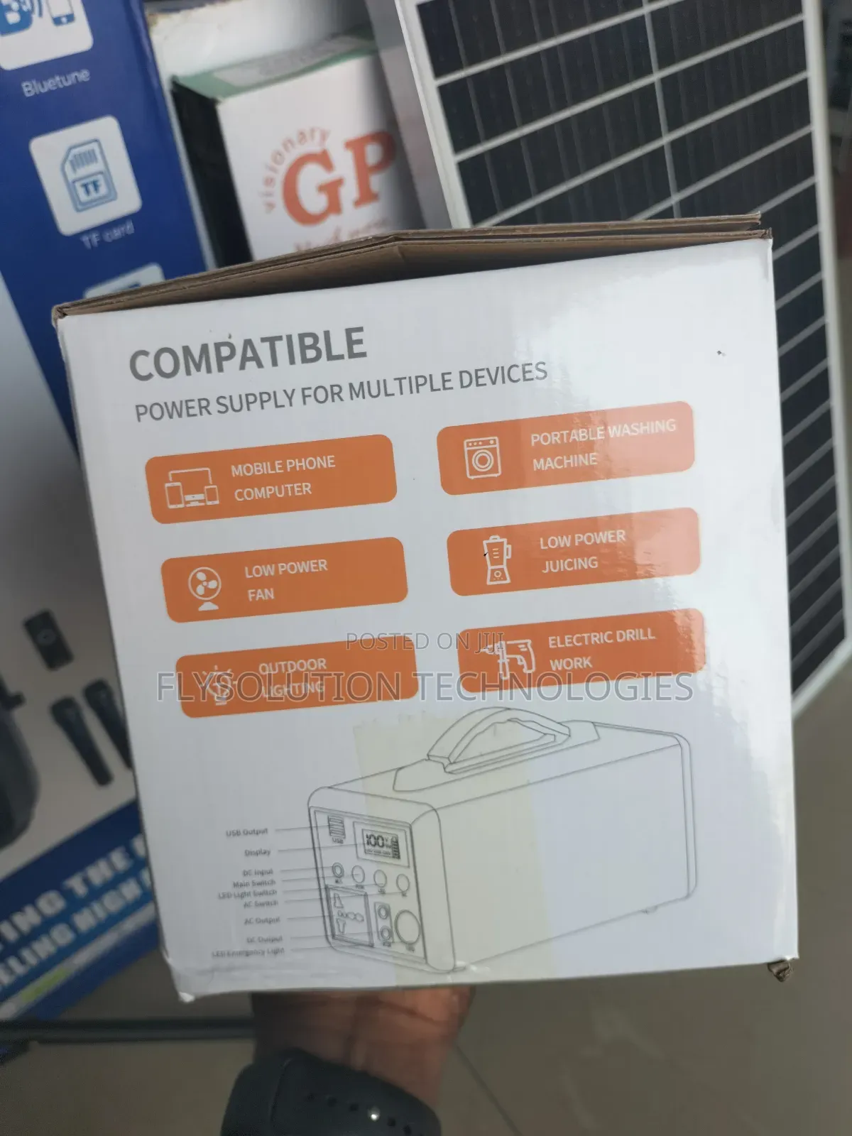 300watts Solar Generator Multipurpose Solar Energy