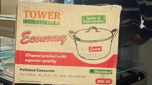 Tower Economy Aluminum Pot Set (3-piece)