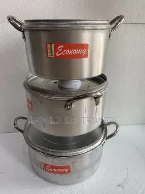 Tower Economy Aluminum Pot Set (3-piece)