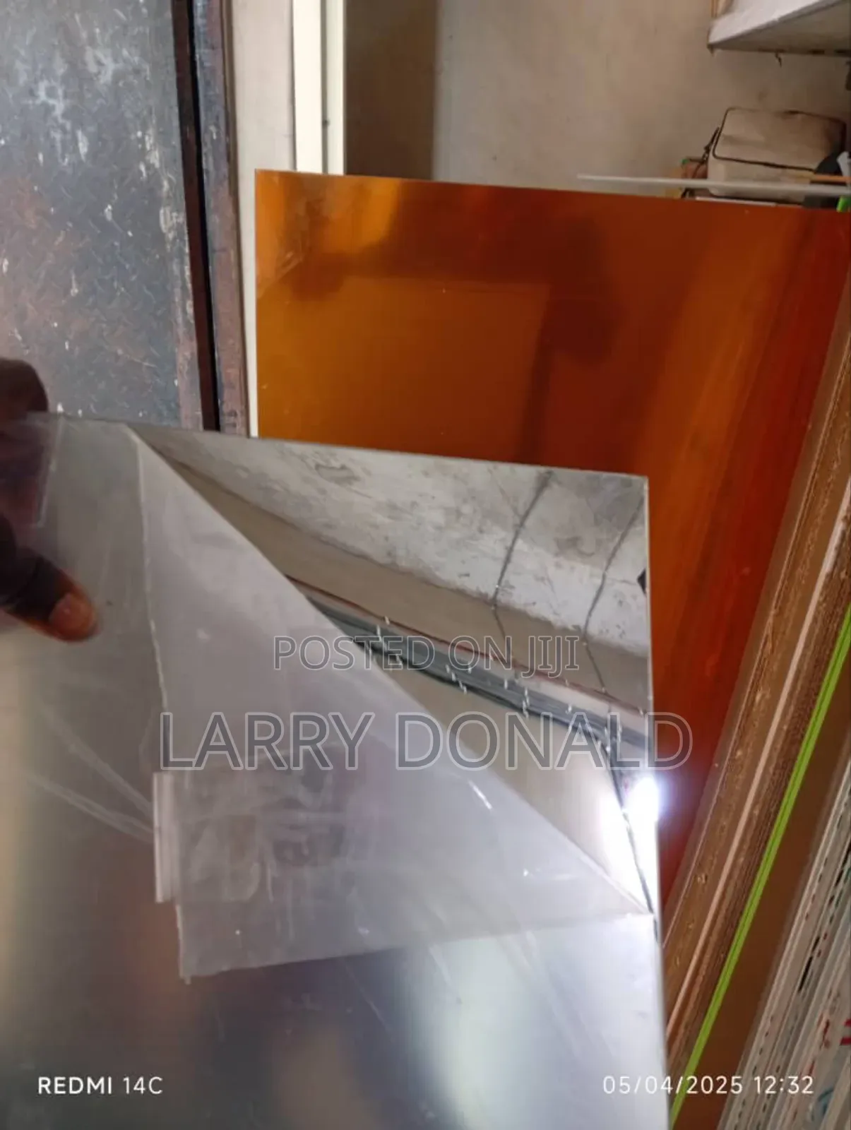 Mirror Gold Acrylic