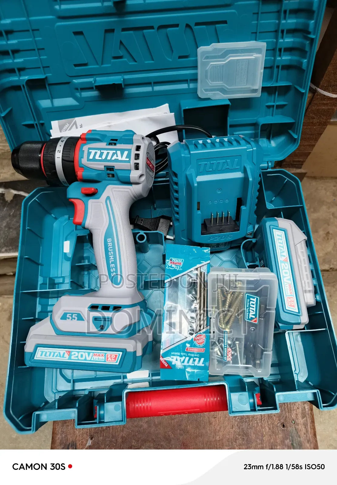Total Brushless Drilling Machine 20v Cordless