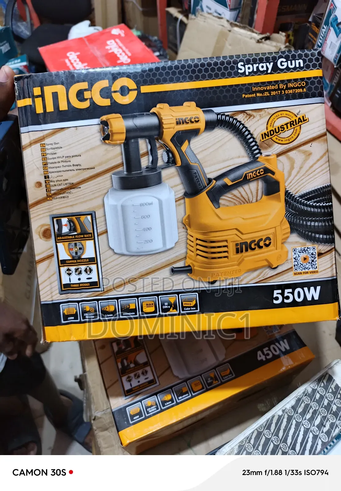 Ingco Spraying Gun Electric 550watt