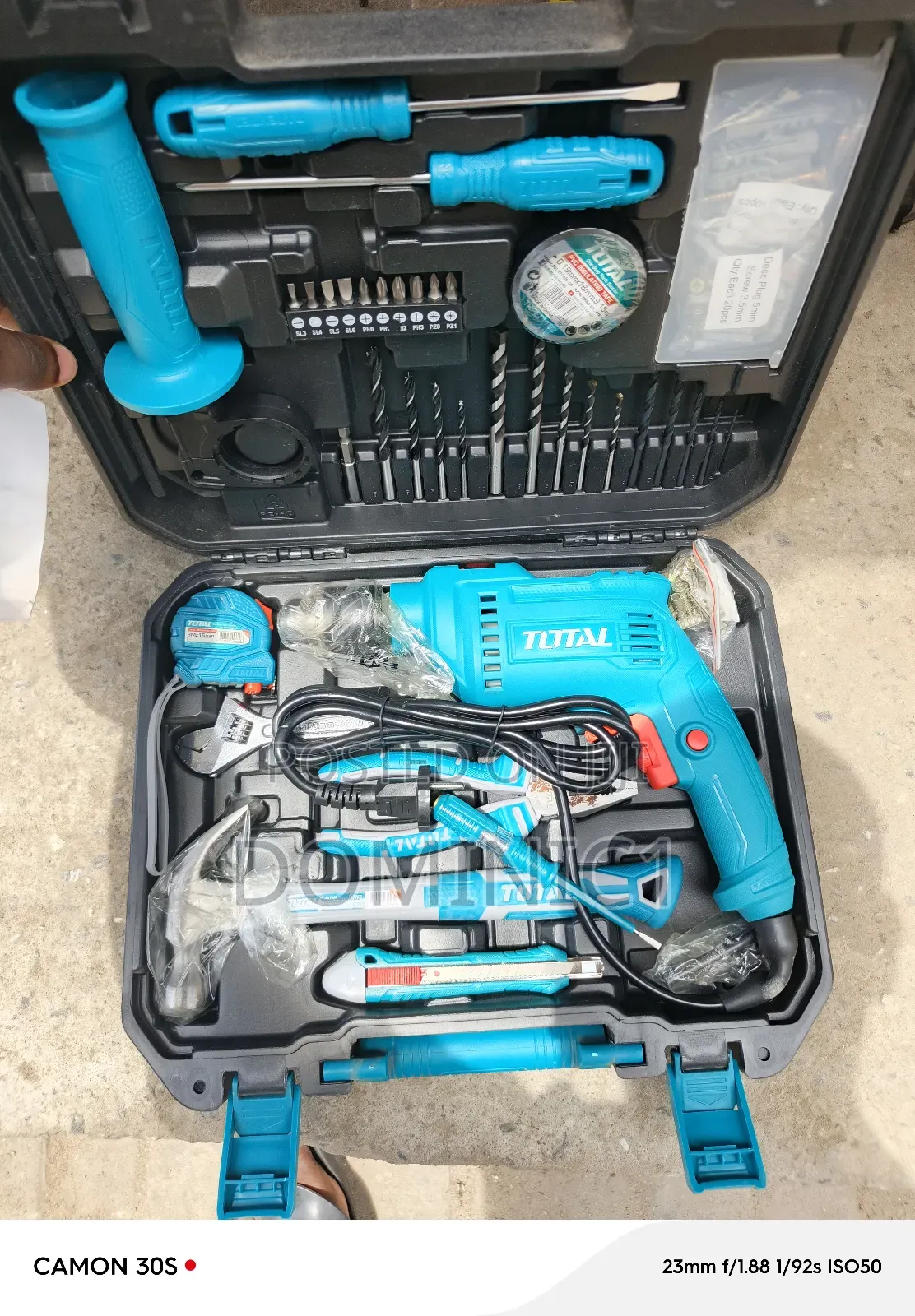 Total Electrical Drilling Machine Tools Set 115