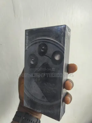 New Nothing Phone 3a Pro 256 GB Black