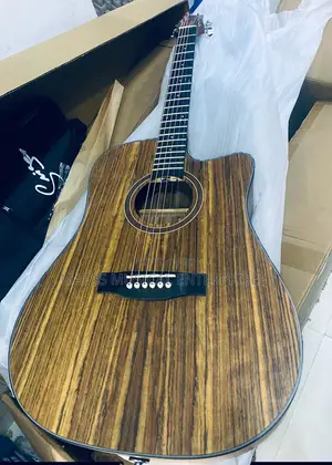 Photo - Smiger Sm-413 41" Single-Cut Semi-Acoustic Guitar