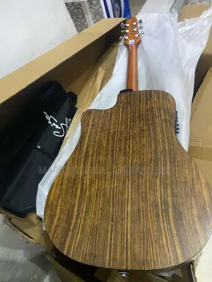 Smiger Sm-413 41" Single-Cut Semi-Acoustic Guitar