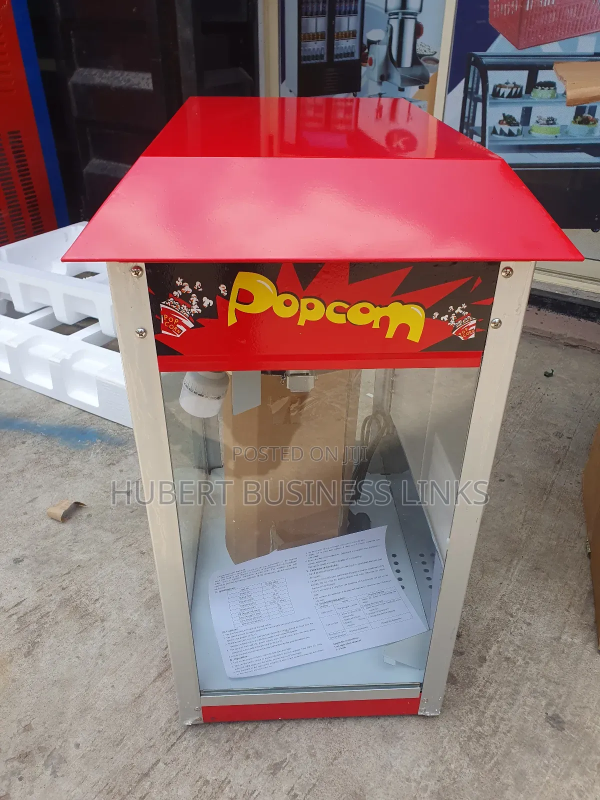 Industrial Popcorn Machine 80z