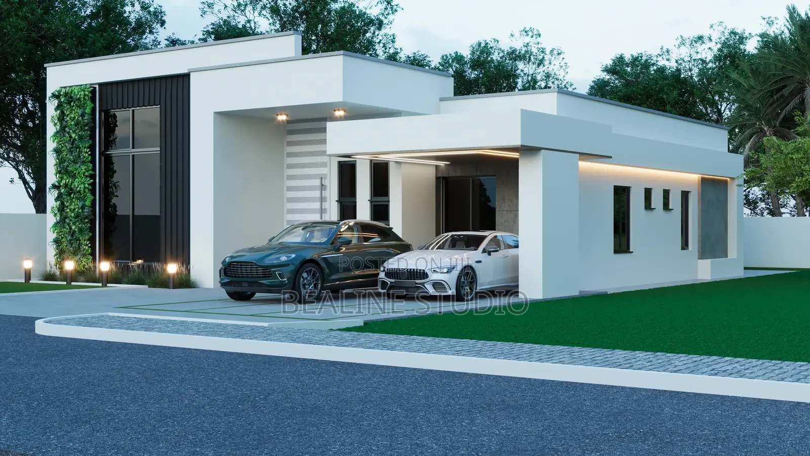 Modern Contemporary Bungalow Design