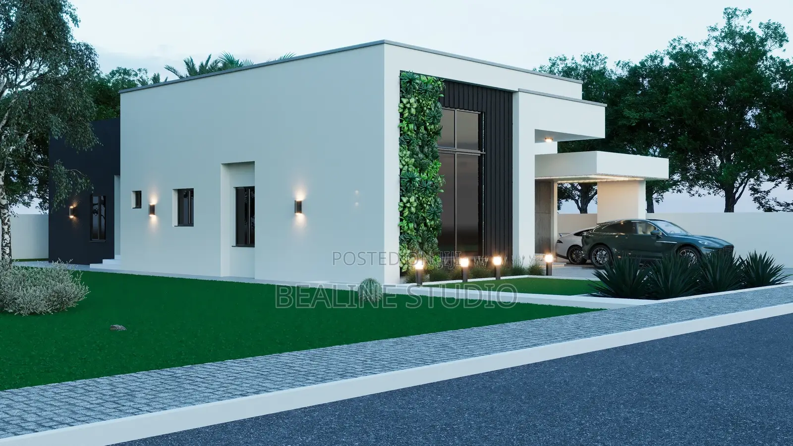 Modern Contemporary Bungalow Design