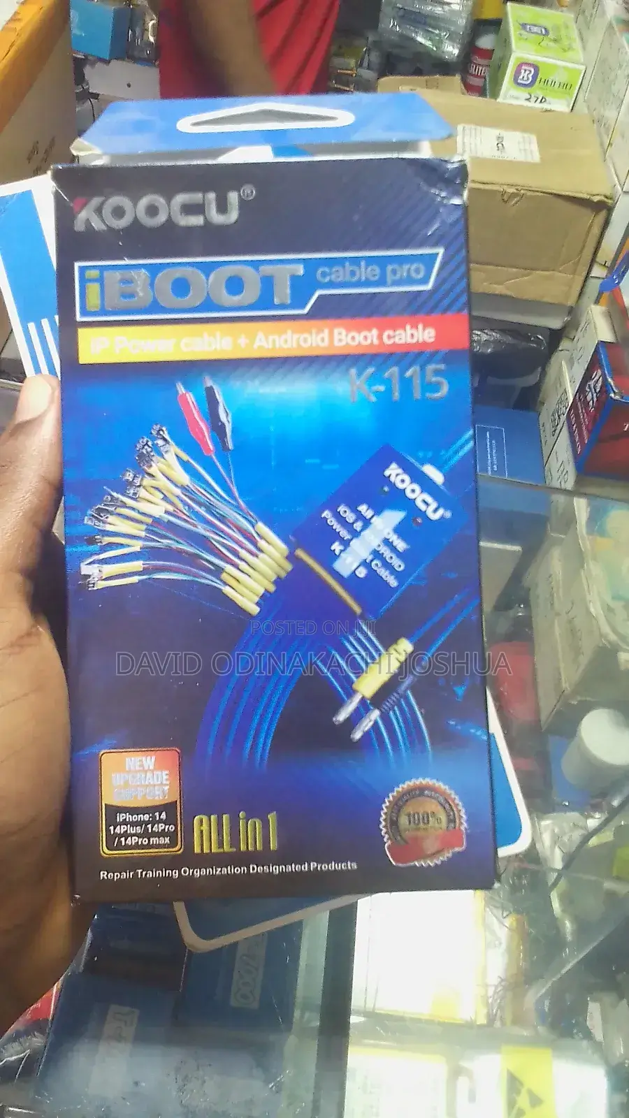 Koocu K-115 Cable Pro Iboot Ip Power Cable.