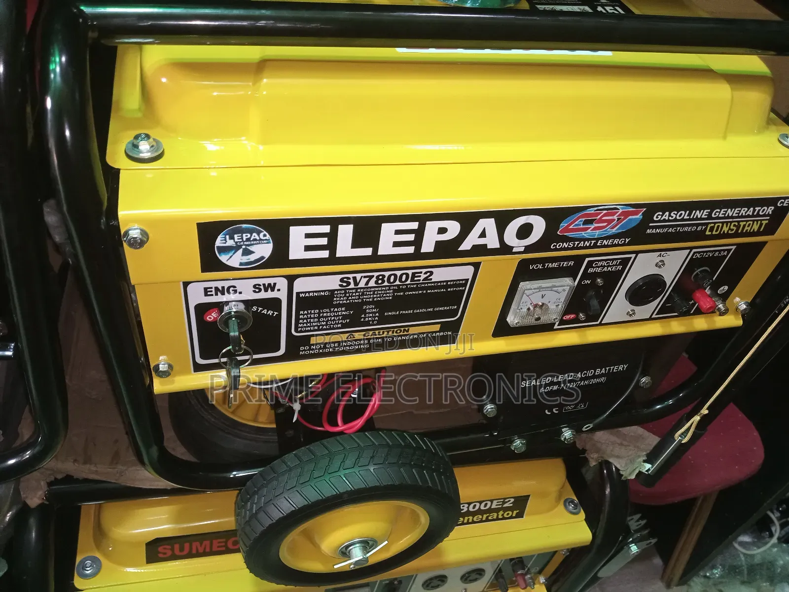 Elepaq Generator 4.5kva With Key