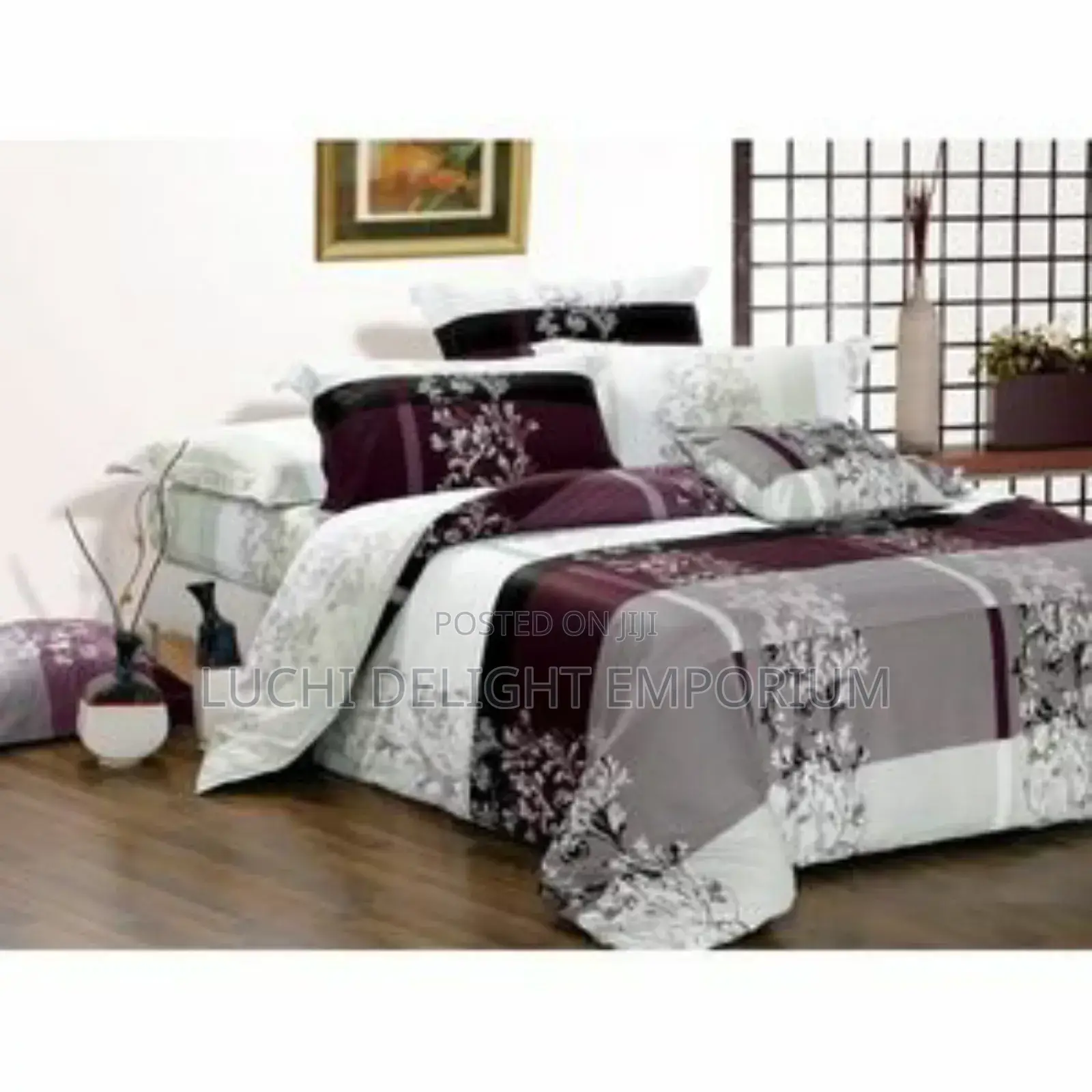 Quality Duvet and Bedsheet With 4 Pillowcase