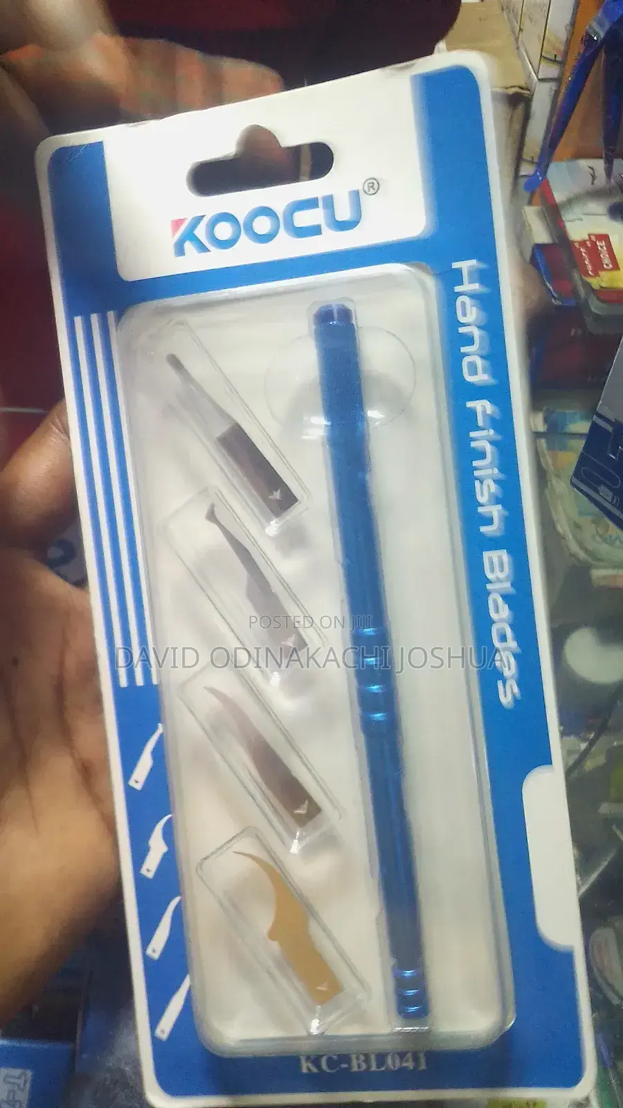 Koocu Kc Bl041 Hand Finish Blade, for Iron Workshop