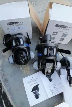 Dual Lens Ubox Solar Camera