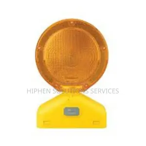 Solar Power Led Blinking Flashing Warning Light Road