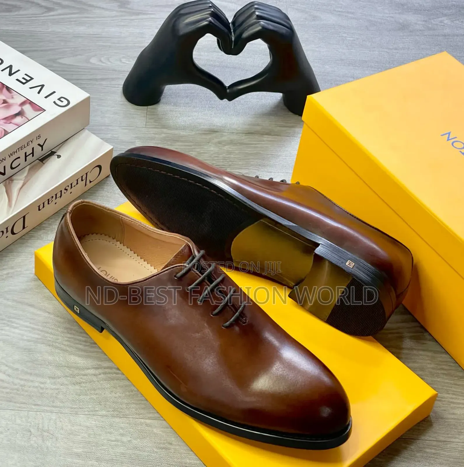 Brawn Leather Office Shoes