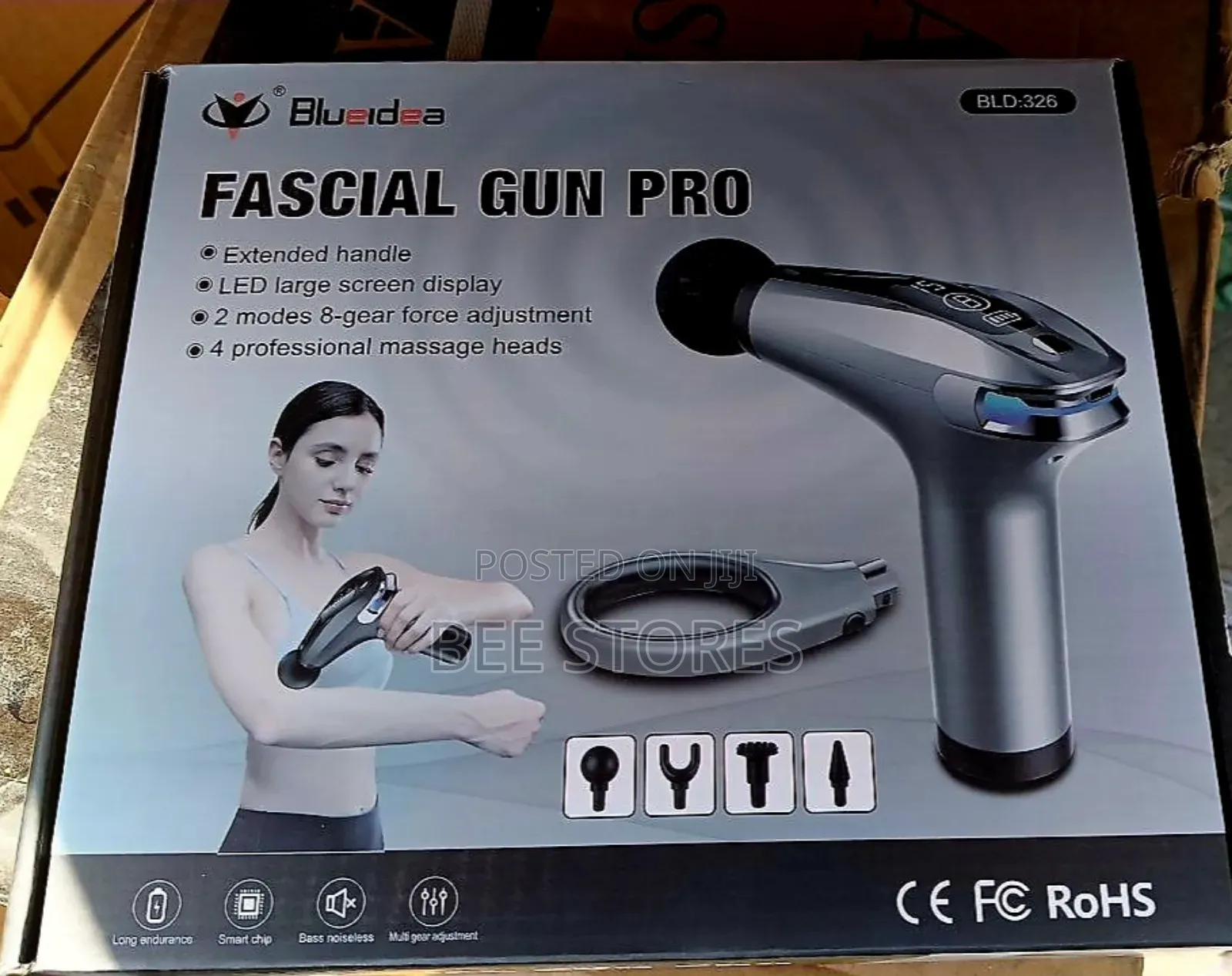 Blue Idea Gun Massager Pro