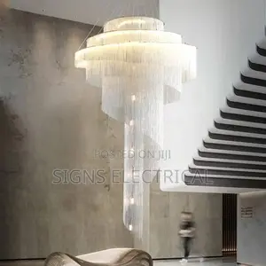 Revolving Large Chandelier