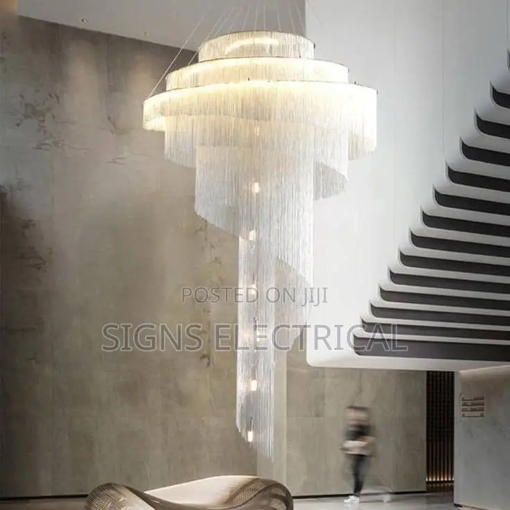 Revolving Large Chandelier