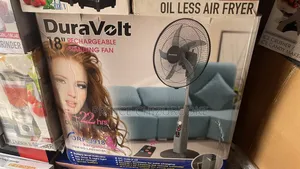 Photo - 18" Duravolt Rechargeable Standing Fan