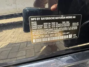BMW X6 xDrive50i AWD 2020 Black
