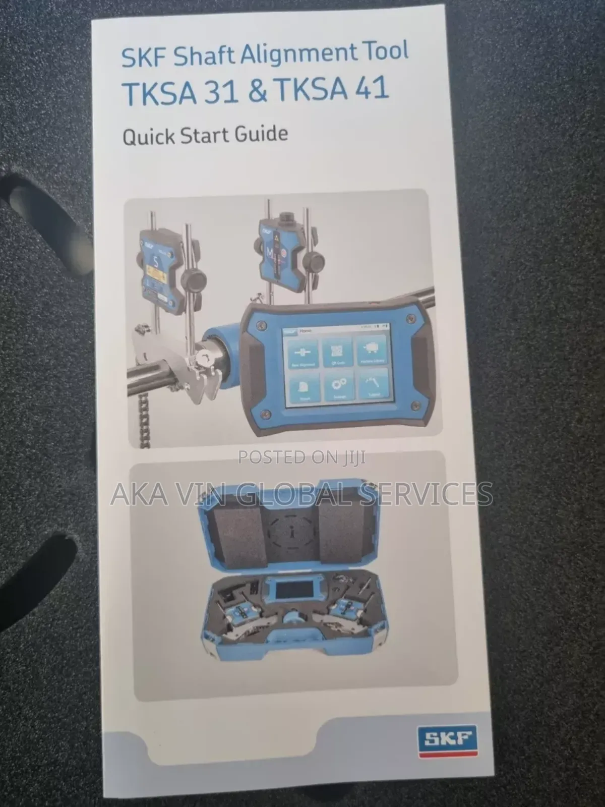 SKF Tksa 41 - Wireless Laser Shaft Alignment System.
