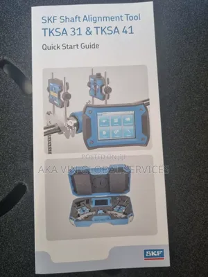 SKF Tksa 41 - Wireless Laser Shaft Alignment System.