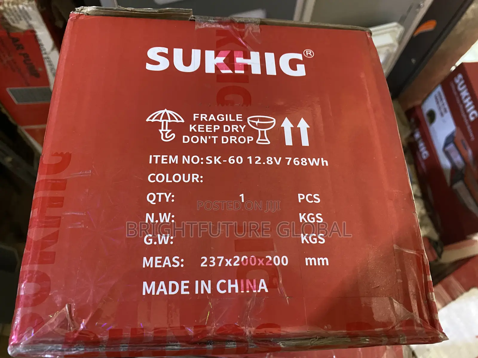 Sukhig 60a Solar Battery