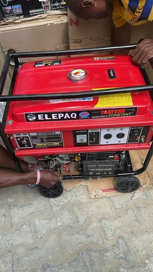 []([Original 7.5kva Elepaq Constant Petrol Generator 100%