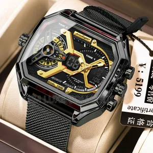 Poedagar Automatic 2 Face Wristwatch