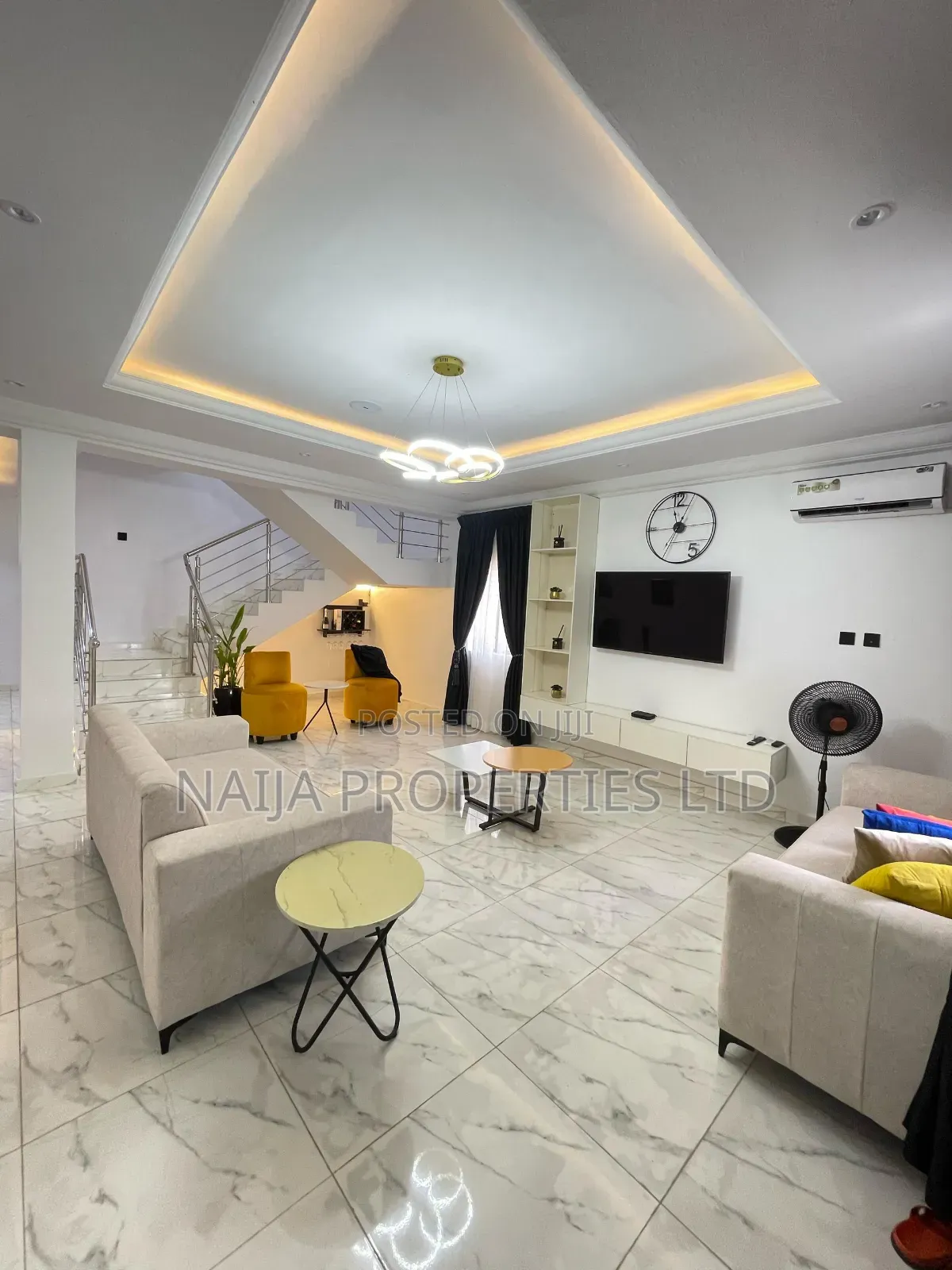 Furnished 3bdrm Townhouse / Terrace in Ikate, Lekki for rent