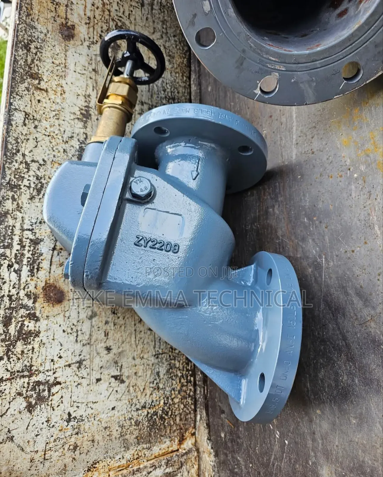 Storm Valve Angled Type With Handle