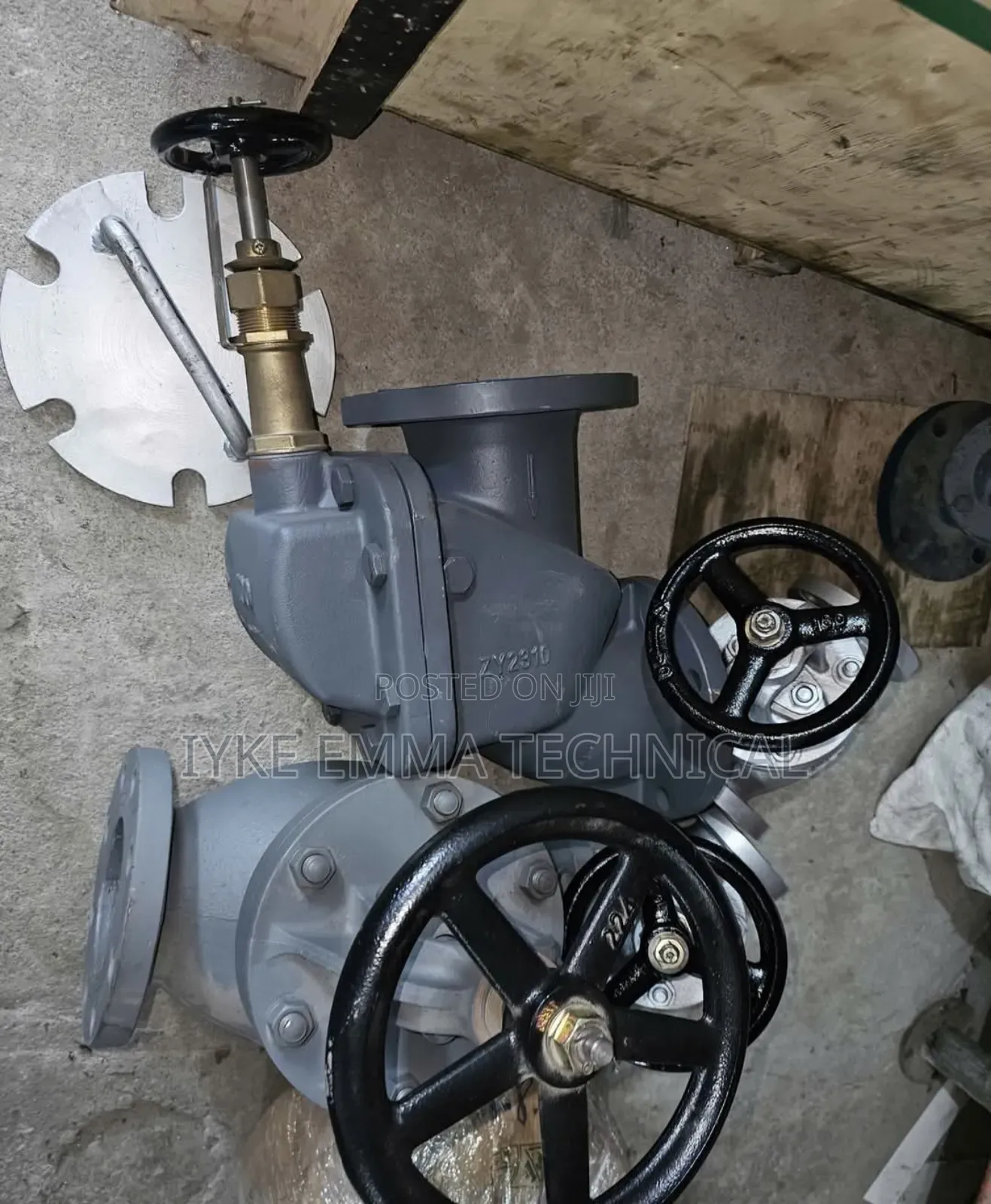 Storm Valve Angled Type With Handle