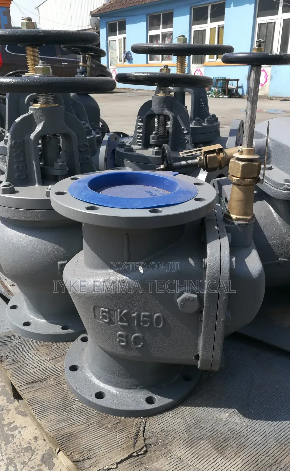 Storm Valve 150 Vertical Type