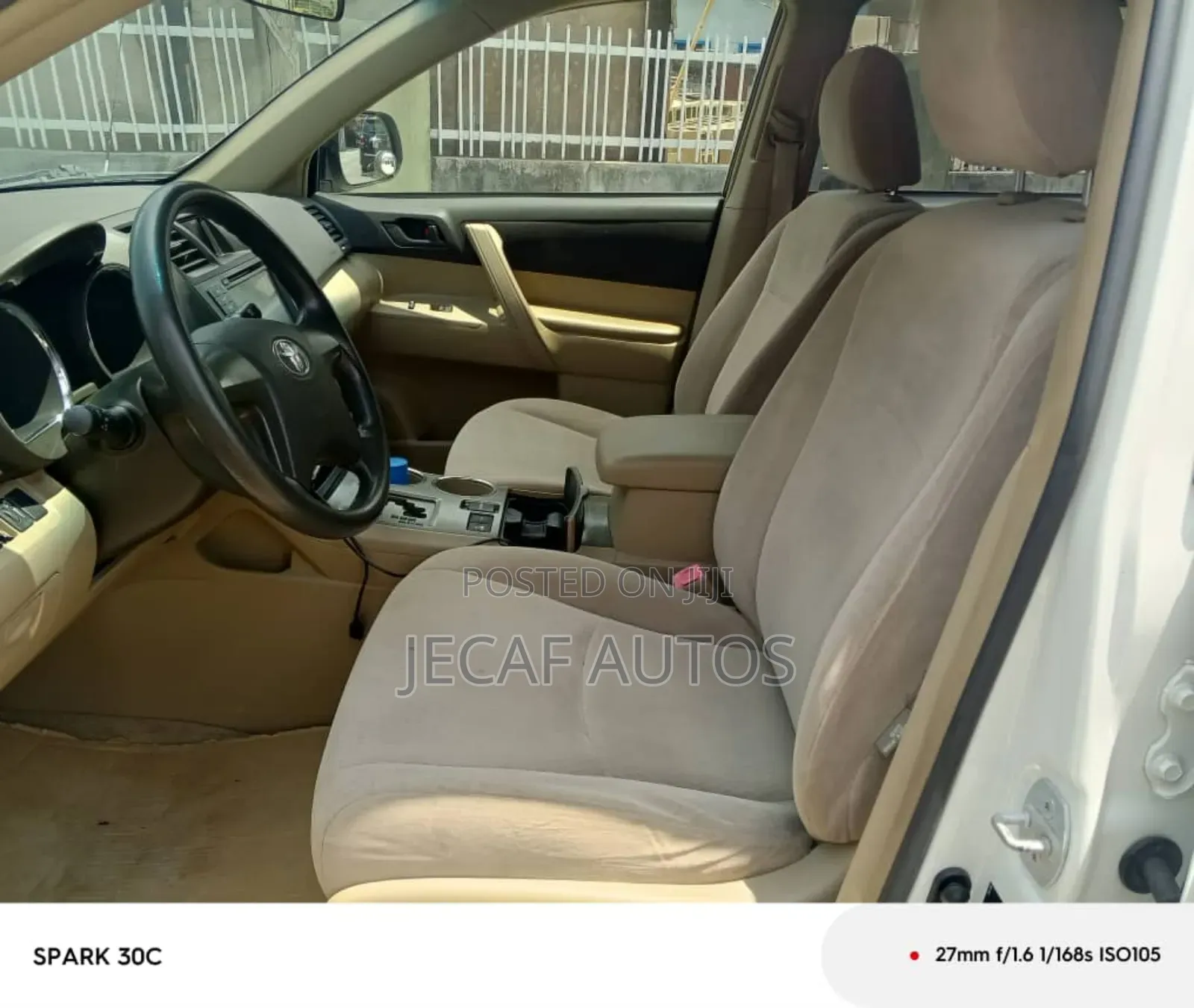 Toyota Highlander 4x4 2008 White