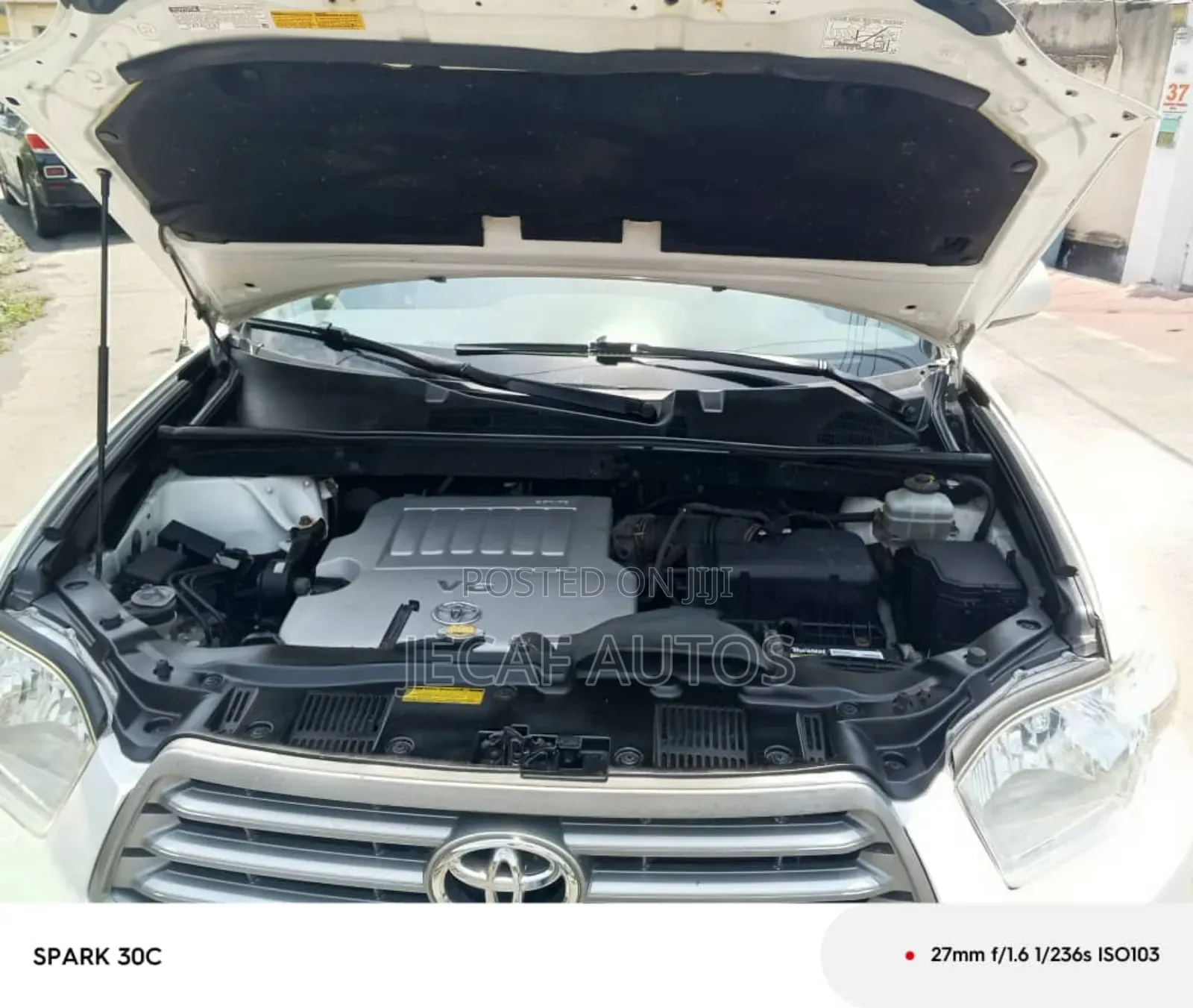Toyota Highlander 4x4 2008 White