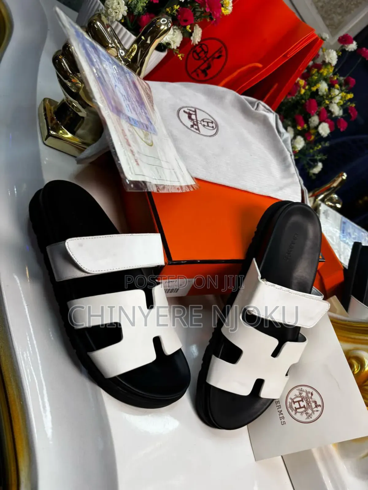 Hermes Slippers