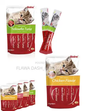 Cats Bioline 100% Natural Liquid Snack Treat