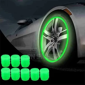 4pcs Mini Luminous Car Tire Valve Caps
