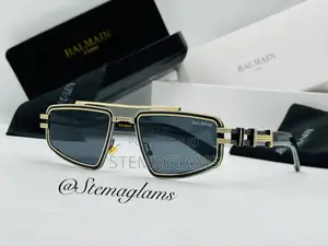 Photo - Balmain Fashion Glasses Retro Style Single Product Gift
