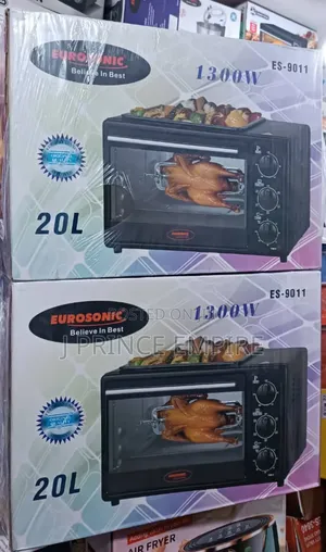 Eurosonic Microwave Electric Oven 20l Grilliing Stainless