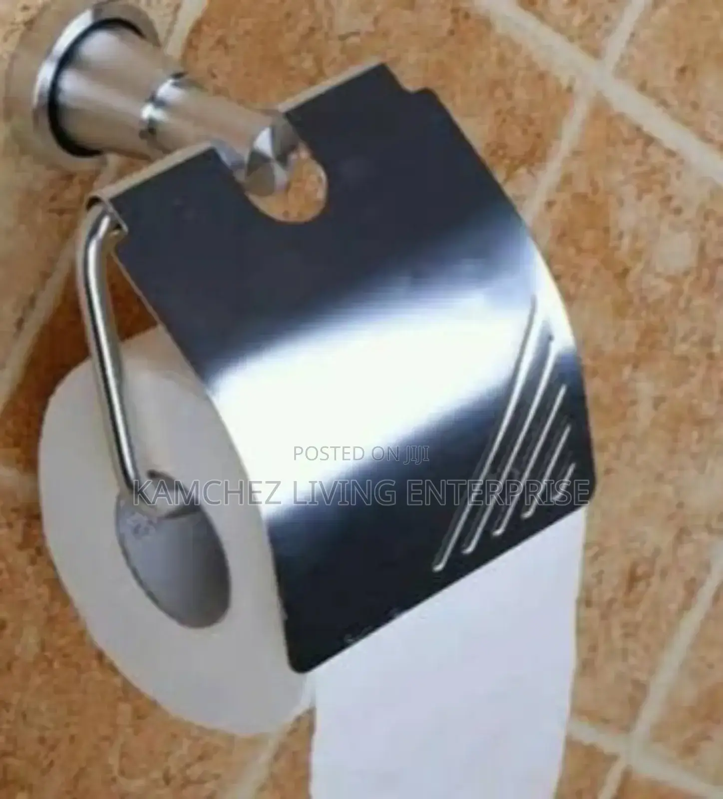 Antirust Toilet Roll Holder – Wall-Mounted