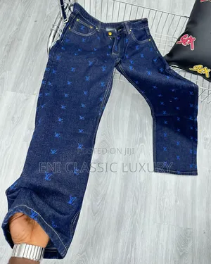 Photo - Original Luxury Men's Louis Vuitton Jeans 👖 Available