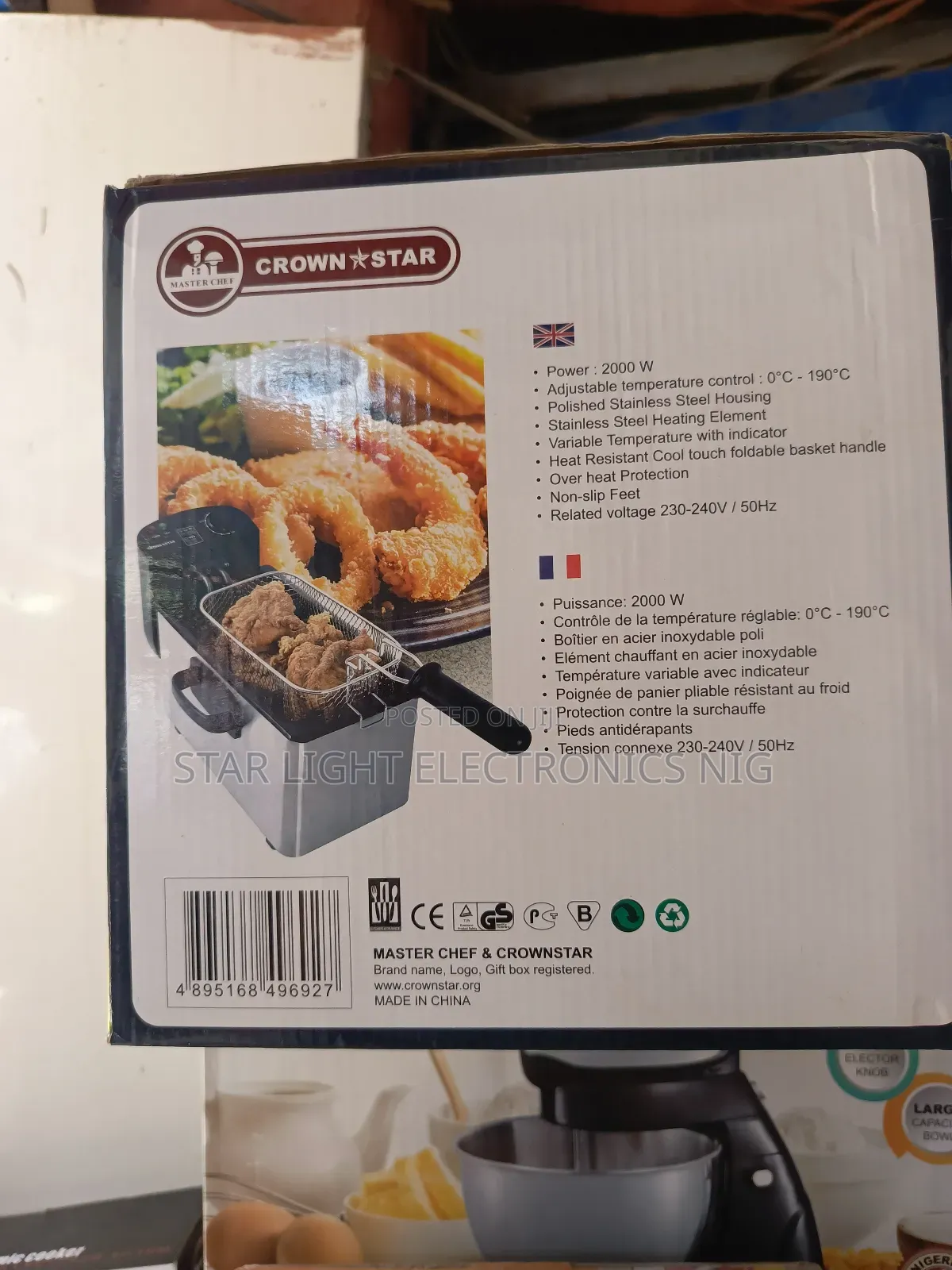 Deep Fryer Master Chef