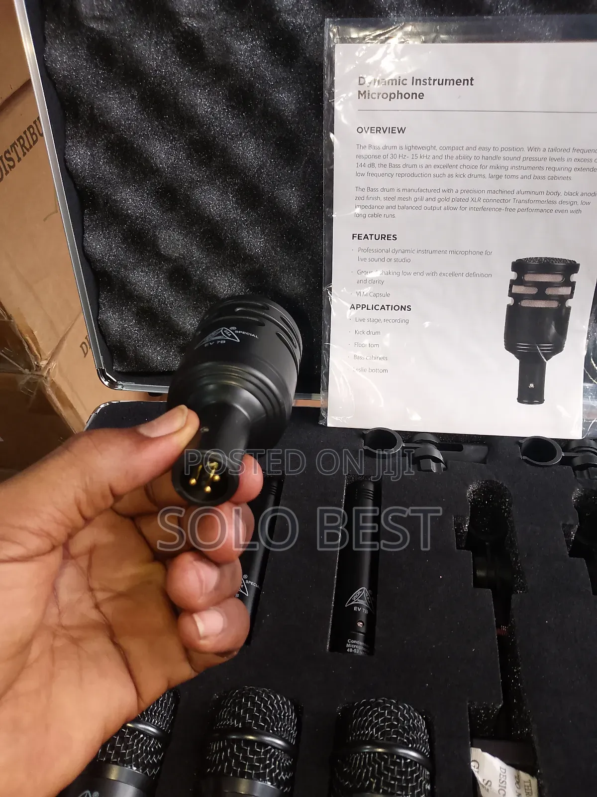 7 Set Special Drum Microphone